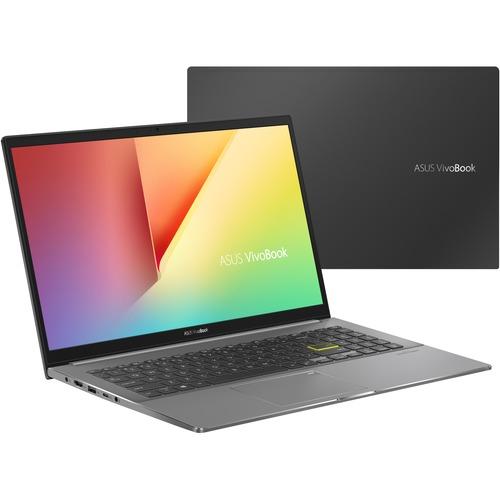 Asus VivoBook S15 S533 S533EA-DH51 15.6" Notebook - Full HD - 1920 x 1080 - Intel Core i5 (11th Gen) i5-1135G7 Quad-core (4 Core) 2.40 GHz - 8 GB RAM - 512 GB SSD - Indie Black, Gray - Windows 10 Home - Intel Iris Xe Graphics - In-plane Switching (IPS) T