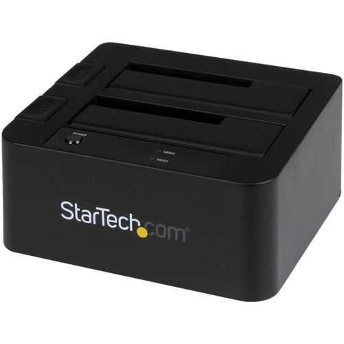 StarTech.com USB 3.0 / eSATA Dual Hard Drive Docking Station with UASP for 2.5/3.5in SATA SSD / HDD - SATA 6 Gbps - Easily connect and swap two 2.5 or 3.5in SATA III drives through eSATA or USB 3.0 - Docking Station - 2.5 HDD Docking Station - 3.5 Hard D - PuriLite