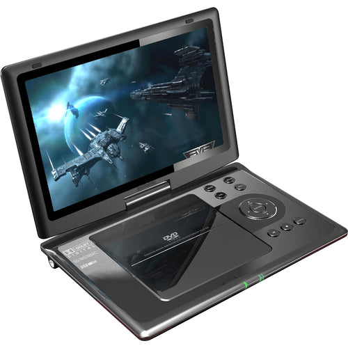 Curtis International Sylvania SDVD9020 Portable DVD Player - 9" Display - DVD-R, CD-R - DVD Video - 16:9 - CD-DA - 1 x Headphone Port(s) - USB - Lithium (Li) - 5 Hour