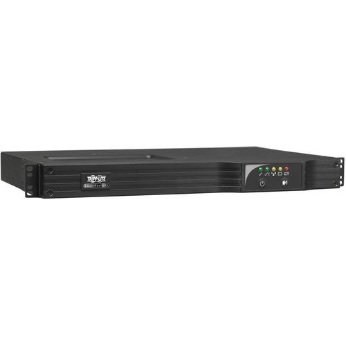 Tripp Lite SmartPro SMART750RM1UN 750VA Rack-mountable - 1U Rack-mountable - 13.20 Minute Recharge - 4.90 Minute Stand-by - 120 V AC Input - 120 V AC Output - 6 x NEMA 5-15R