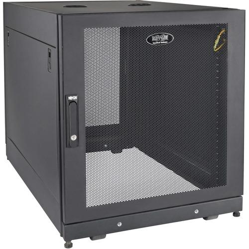 Tripp Lite 14U SmartRack Deep Server Rack - 42 in. Depth, Doors & Side Panels Included - For Server, Patch Panel, LAN Switch - 14U Rack Height x 19" (482.60 mm) Rack Width x 37" (939.80 mm) Rack Depth - Floor Standing - Black Powder Coat - Steel - 454 kg