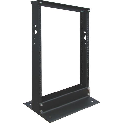 Tripp Lite 13U 2-Post SmartRack Open Frame Rack-Organize and Secure Network Rack Equipment - 13U Rack Height x 19" (482.60 mm) Rack Width x 48" (1219.20 mm) Rack Depth - Black - 362.87 kg Static/Stationary Weight Capacity