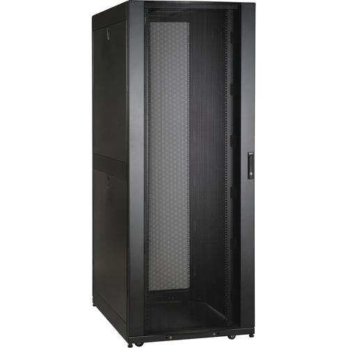 Tripp Lite SmartRack SR42UBWDVRT Rack Cabinet - 42U Rack Height x 19" (482.60 mm) Rack Width - 1020.58 kg Dynamic/Rolling Weight Capacity - 1360.78 kg Static/Stationary Weight Capacity