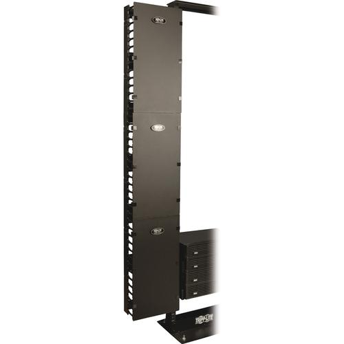 Tripp Lite SmartRack SRCABLEVRT12 Vertical Cable Manager - Black