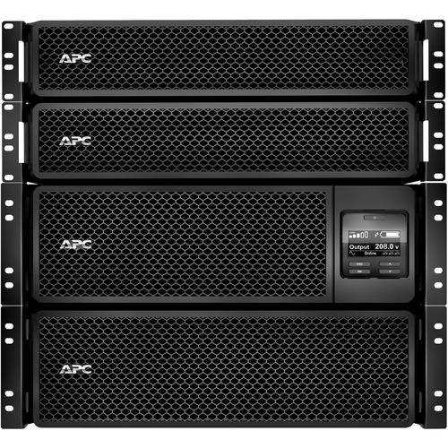 Schneider Electric APC by Schneider Electric Smart-UPS SRT 10kVA RM with two 208V to 120V 2U 5kVA Step-Down Transformers - Rack/Tower - 208 V AC, 240 V AC Input - 208 V AC, 120 V DC Output - 2 x Hard Wire 3-wire (2PH + G), 24 x NEMA 5-20R, 4 x NEMA L6-30R
