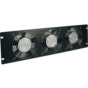 Tripp Lite 3U rack mount fan panel - 230V - 3 Fan - 3U - 5.9 m³/minBlack