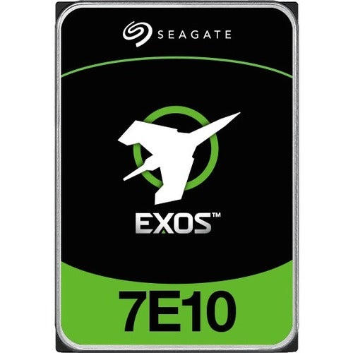 Seagate Exos 7E10 ST10000NM017B 10 TB Hard Drive - Internal - SATA (SATA/600) - Storage System, Video Surveillance System Device Supported - 7200rpm - PuriLite
