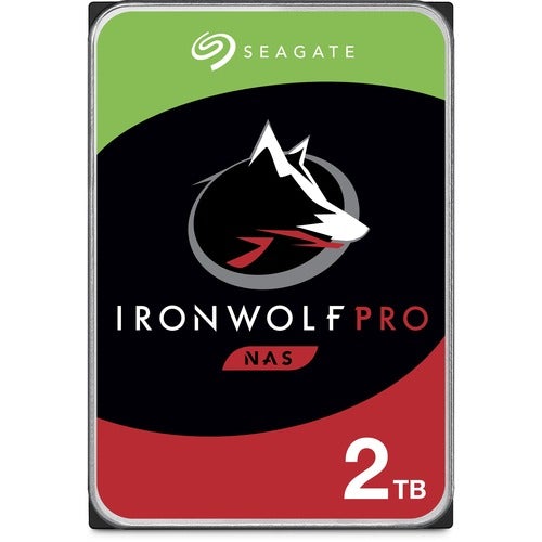 Seagate IronWolf Pro ST2000NE0025 2 TB Hard Drive - 3.5" Internal - SATA (SATA/600) - Conventional Magnetic Recording (CMR) Method - 7200rpm - PuriLite