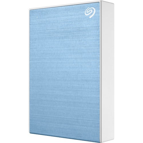 Seagate Backup Plus Portable STHP5000402 5 TB Portable Hard Drive - 2.5" External - Light Blue - USB 3.0 Type C - 2 Year Warranty