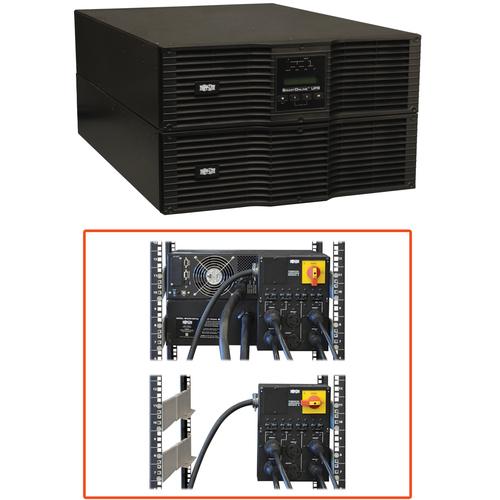 Tripp Lite SmartOnline SU8000RT3UN50 8kVA Tower/Rack-mountable UPS - 6U Rack/Tower - 8 Hour Recharge - 6 Minute Stand-by - 110 V AC, 220 V AC Input - 200 V AC, 208 V AC, 220 V AC, 230 V AC, 240 V AC Output - 4 x NEMA L6-20R, 2 x NEMA L6-30R