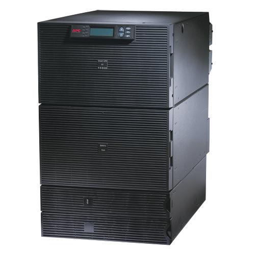 Schneider Electric APC by Schneider Electric Smart-UPS On-Line SURT15KRMXLT-1TF10K 15 kVA Tower/Rack Mountable UPS - 12U Rack/Tower - 2.50 Hour Recharge - 8 Minute Stand-by - 220 V AC Input - 120 V AC, 208 V AC Output - 1 x Hard Wire 4-wire, 2 x NEMA L14