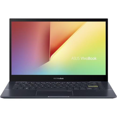 Asus VivoBook Flip 14 TM420 TM420UA-DS71T-CA 14" Touchscreen 2 in 1 Notebook - Full HD - 1920 x 1080 - AMD Ryzen 7 5700U Octa-core (8 Core) 1.80 GHz - 8 GB RAM - 512 GB SSD - Bespoke Black - Windows 10 Home - AMD Radeon Graphics - In-plane Switching (IPS