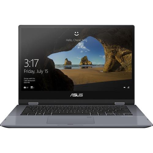 Asus VivoBook Flip 14 TP412 TP412FA-Q3MS1-CB 14" Touchscreen Notebook - Full HD - 1920 x 1080 - Intel Core i3 (10th Gen) i3-10110U Dual-core (2 Core) 2.10 GHz - 4 GB RAM - 128 GB SSD - Windows 10 Home - Intel UHD Graphics - In-plane Switching (IPS) Techn