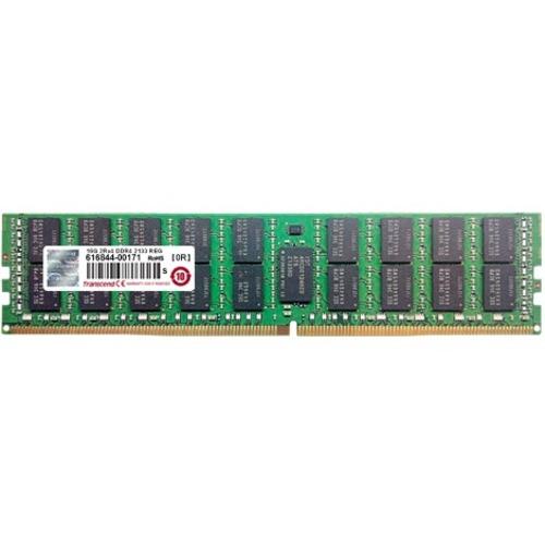 Transcend 8GB DDR4 2133 REG-DIMM 1Rx4 - For Server - 8 GB (1 x 8GB) DDR4 SDRAM - 2133 MHz - 1.20 V - ECC - Registered - 288-pin - DIMM - Lifetime Warranty