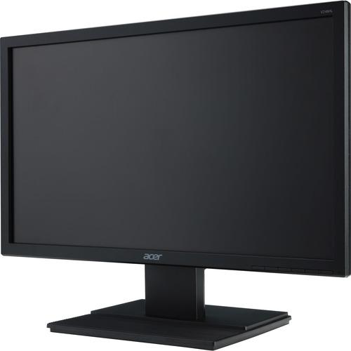 Acer V246HL 24" LED LCD Monitor - 16:9 - 5ms - Free 3 year Warranty - 24.00" (609.60 mm) Class - Twisted Nematic Film (TN Film) - 1920 x 1080 - 16.7 Million Colors - 250 cd/m‚² - 5 ms - 60 Hz Refresh Rate - DVI - VGA - DisplayPort