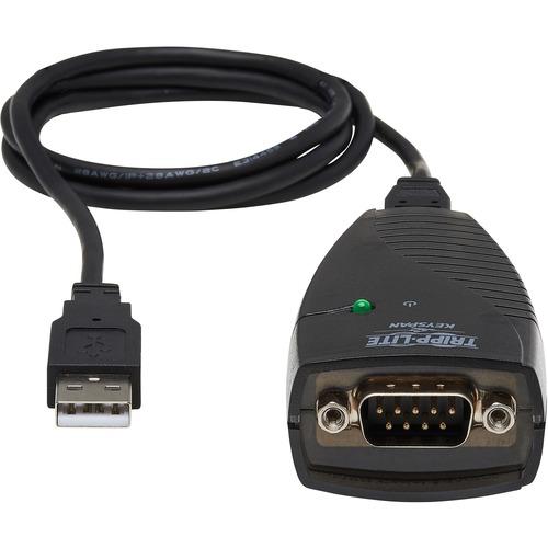 Tripp Lite Keyspan High Speed USB Serial Adapter - Type A Male, DB-9 Male