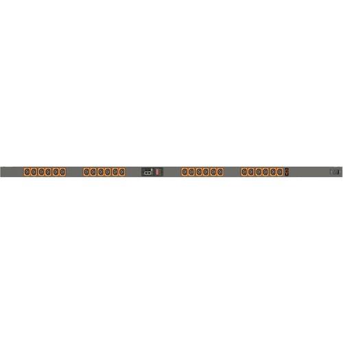 Vertiv Geist MUU3EGB0-24L137-2C20A9A00-S 24-Outlets PDU - Switched - IEC 60320 C20 - 24 x U-Lock IEC 60320 C13 - 120 V AC, 230 V AC - Network (RJ-45) - 0U - Vertical - Rack-mountable