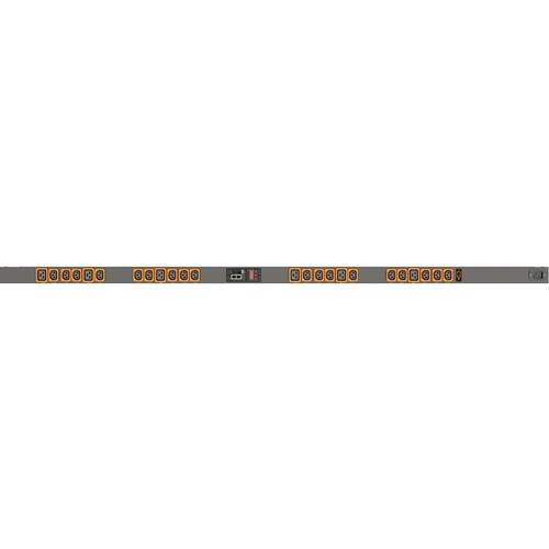 Vertiv Geist MUU3EGB0-24PH67-2C20A9A00-S 24-Outlets PDU - Switched - IEC 60320 C20 - 18 x U-Lock IEC 60320 C13, 6 x U-Lock IEC 60320 C19 - 120 V AC, 230 V AC - Network (RJ-45) - 0U - Vertical - Rack-mountable