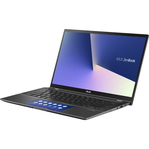 Asus ZenBook Flip 14 UX463 UX463FA-Q52P-CB 14" Touchscreen Notebook - Full HD - 1920 x 1080 - Intel Core i5 (10th Gen) i5-10210U Quad-core (4 Core) 1.60 GHz - 8 GB RAM - 512 GB SSD - Windows 10 Pro - Intel UHD Graphics 620 - In-plane Switching (IPS) Tech