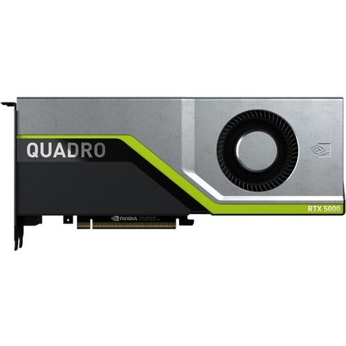 PNY NVIDIA Quadro RTX 5000 Graphic Card - 16 GB GDDR6 - 4096 bit Bus Width - DisplayPort - DVI