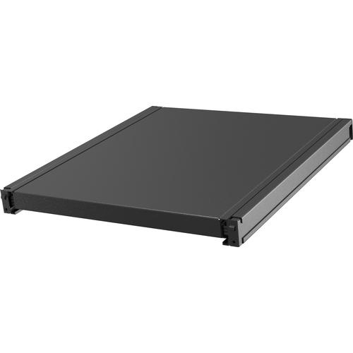 Vertiv? 1U Depth Adjustable Sliding Shelf 200lbs Black (Qty 1) - 1U Rack Height x 19" (482.60 mm) Rack Width x 33.60" (853.44 mm) Rack Depth - Rack-mountable - Black - Metal - 90.72 kg Maximum Weight Capacity