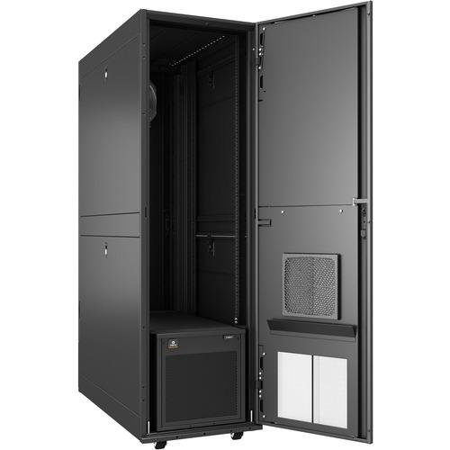 Vertiv VRC-S - Micro Data Center VR3300 42U 3.5kW 120V Server Rack Cooling Unit - Vertiv VR Rack VR3300 42U Server Rack| 2mx0.6mx1.2m (HxWxD)| VRC100KIT 3.5kW Rack-Mounted Air Cooler|1PH 120V@60Hz| Vertiv Geist Switched Rack Power Distribution Unit (rPDU