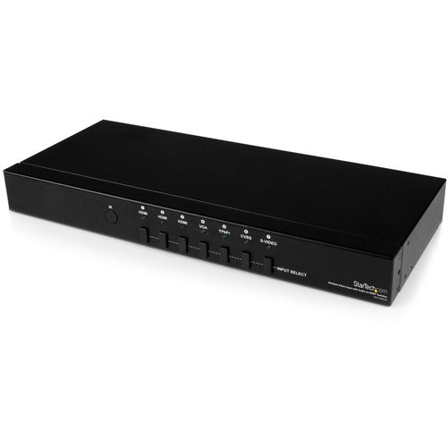 StarTech.com Multiple Video Input with Audio to HDMI® Switcher - HDMI / VGA / Component - Share an HDMI display between multiple analog or digital video sources (e.g VGA, Component, S-Video, Composite, HDMI) - hdmi switcher - hdmi converter switcher - hd