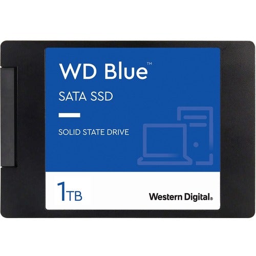 Western Digital WD Blue 3D NAND 1TB PC SSD - SATA III 6 Gb/s 2.5"/7mm Solid State Drive - 560 MB/s Maximum Read Transfer Rate - 5 Year Warranty - PuriLite