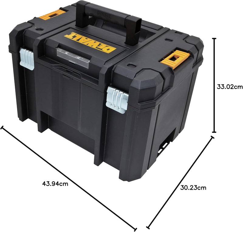 DEWALT TSTAK Tool Box, Deep (DWST17806) , Black