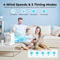 Portable Air Conditioners with Display, 1000ml Mini Air Conditioner 4-in-1 Air Cooler Remote Humidifier Mini AC with Dual Spray & 7 Colors Light, 4 Speeds Timing Personal Air Conditioner Cooling Fan