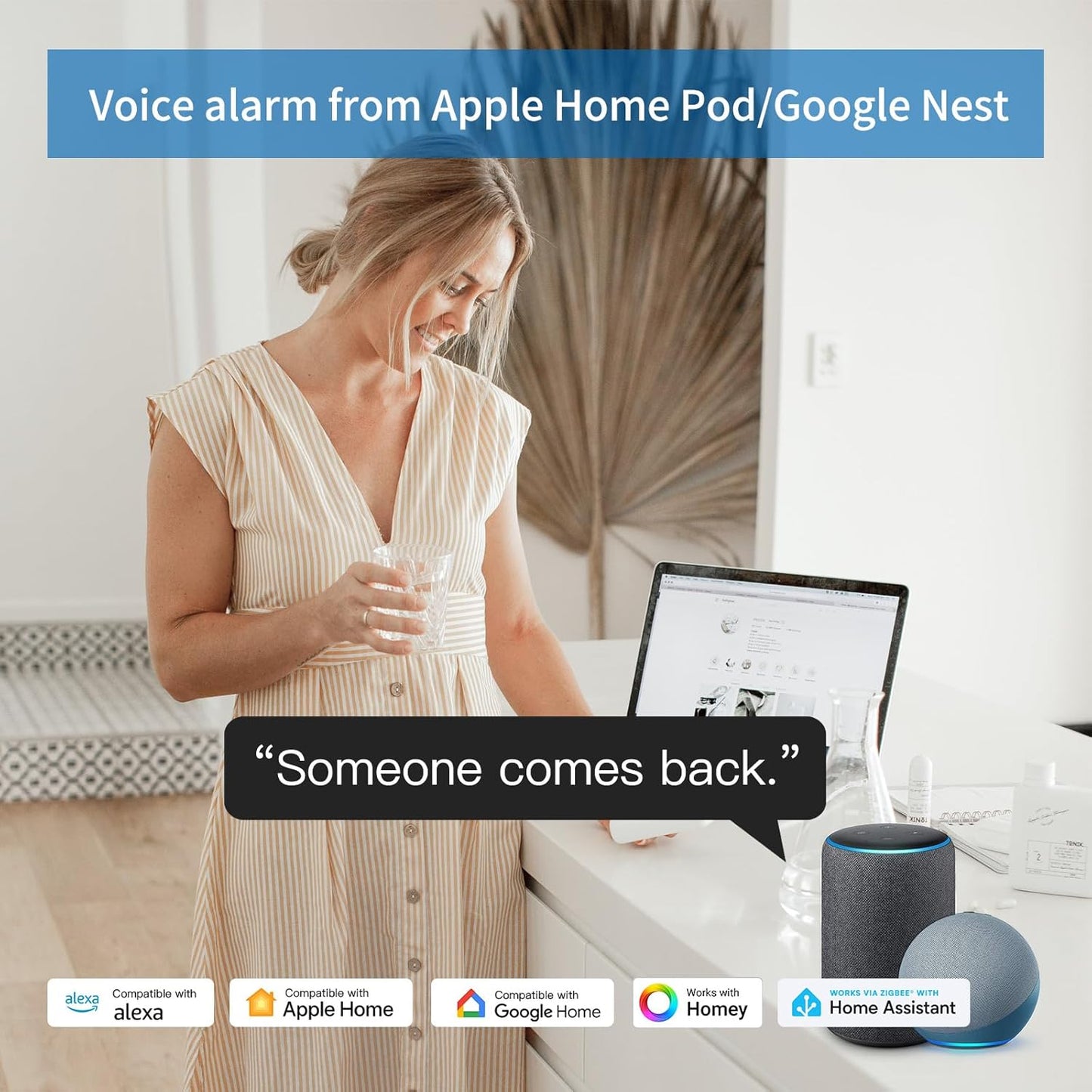 THIRDREALITY Zigbee Motion Sensor, Zigbee Hub Required, Pet Friendly, Works with Home Assistant, SmartThings or Echo Devices with Build-in Zigbee hub