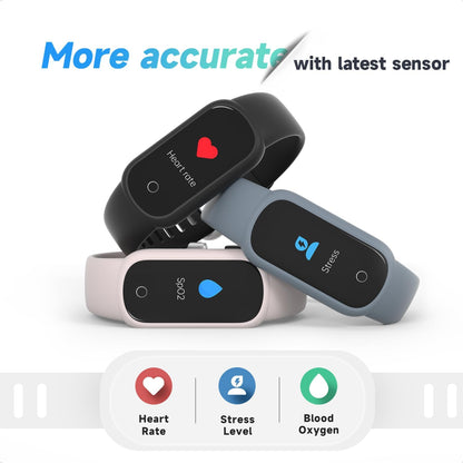 TOOBUR Fitness Tracker Watch with Sleep Tracker/IP68 Waterproof, Activity Tracker with Pedometer Step Counter, Health Watch for Women Men with 14 Sports Compatible Android iOS, Black