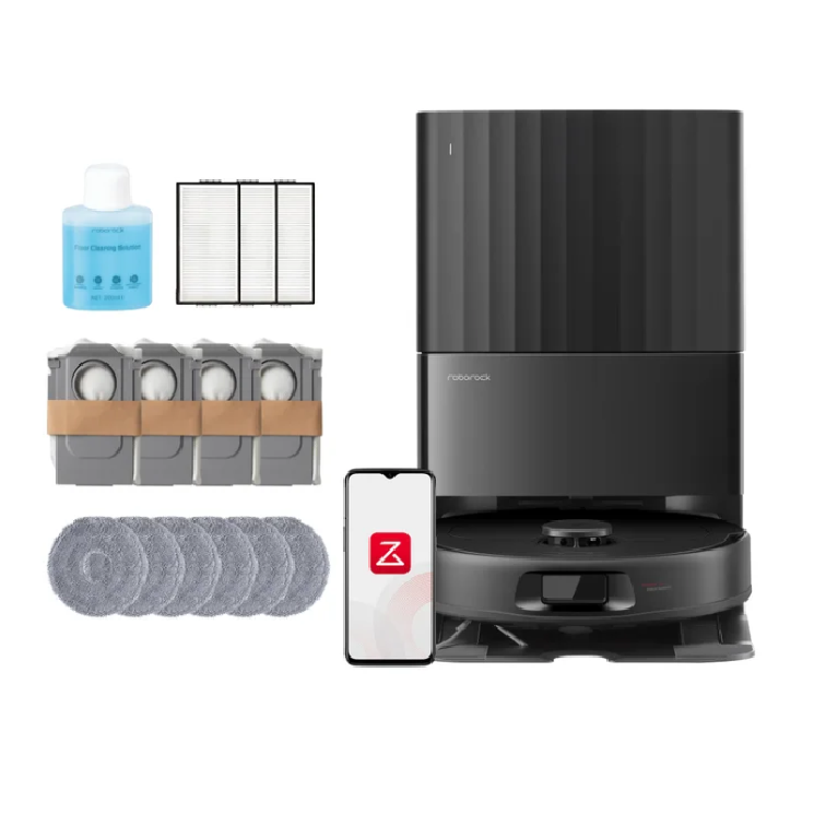 Roborock QX Revo Plus Robot Vacuum and Mop with 10,000 Pa Suction Power