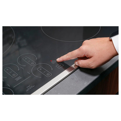GE Profile 36" Black Smart Cooktop PHP7036DTBB
