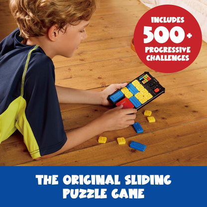 Super Slide Puzzle Games – Brain Teaser Puzzle Toy – 500+ Challenges – Travel & Road Trip Game for Kids Teens & Adults - PuriLite