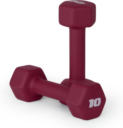 CAP Barbell Neoprene Dumbbell Hand Weights - Pairs | Multiple Options