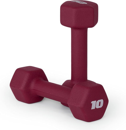 CAP Barbell Neoprene Dumbbell Hand Weights - Pairs | Multiple Options