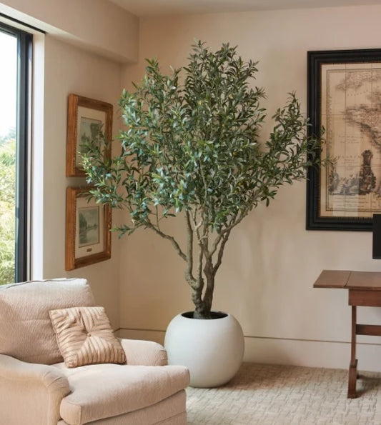 Faux Olive Tree 2.4 m (8 ft.) - PuriLite