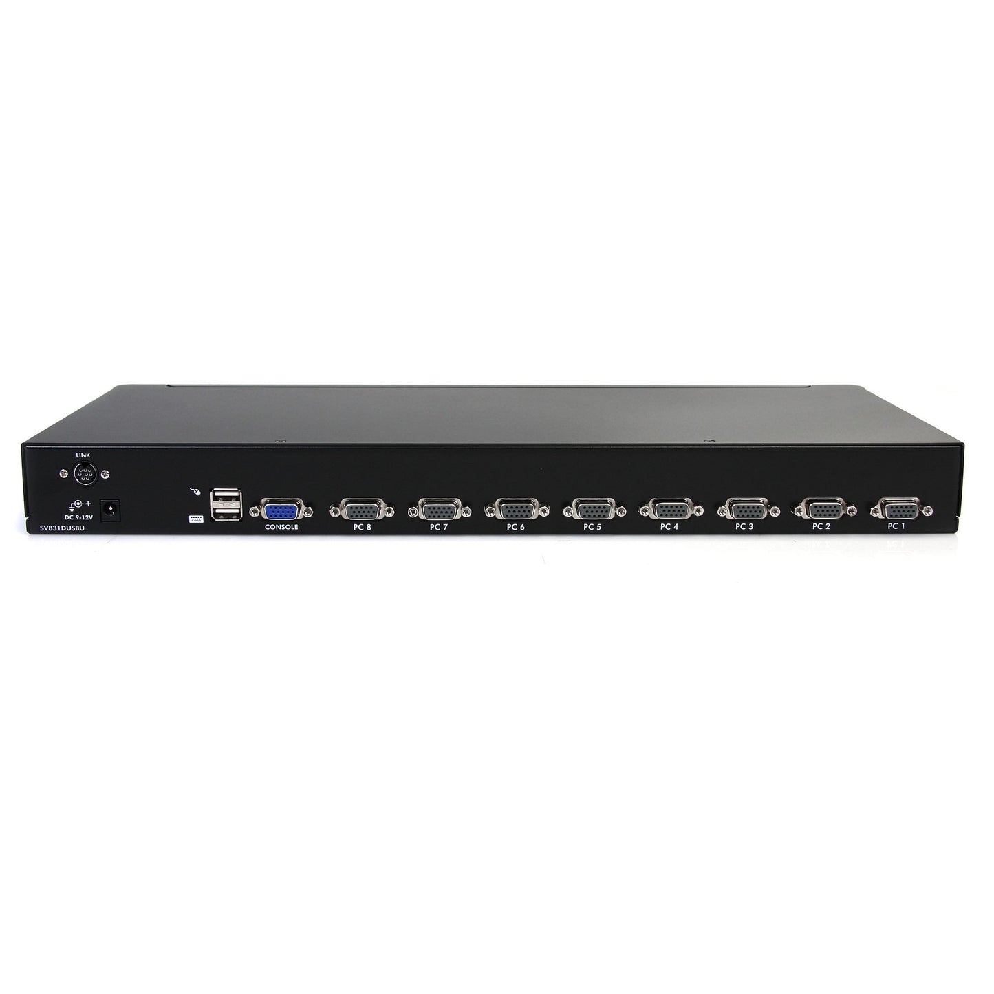 8 Port 1U Rackmount USB KVM Switch with OSD - TAA