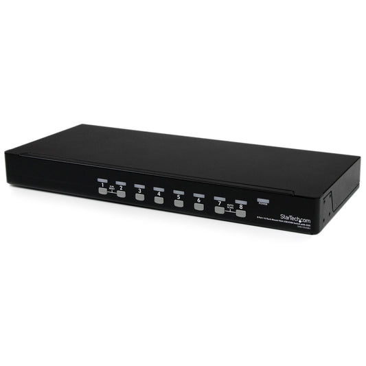 8 Port 1U Rackmount USB KVM Switch with OSD - TAA