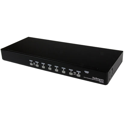 8 Port 1U Rackmount USB PS/2 KVM Switch with OSD - TAA