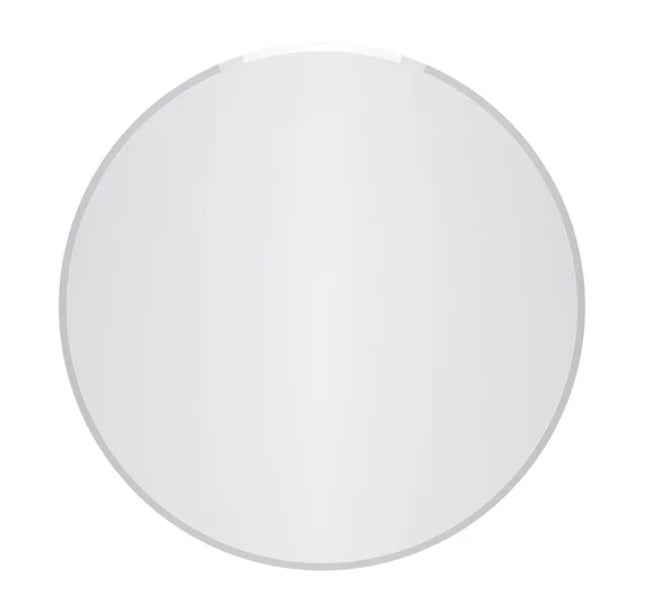 Appollo Avia Modern 45.7 cm (18 in.) Round Frameless Beveled Mirror