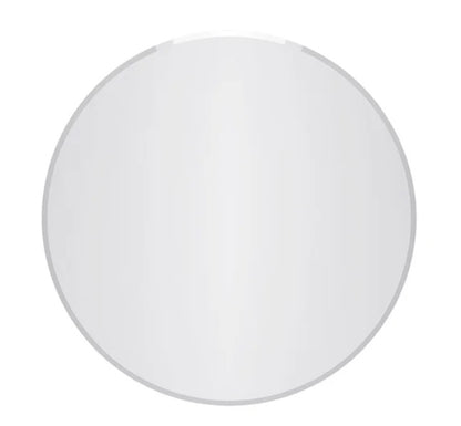 Appollo Avia Modern 45.7 cm (18 in.) Round Frameless Beveled Mirror
