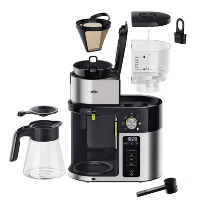Braun MultiServe Coffee Maker with ExactBrew System, 10-cups - PuriLite