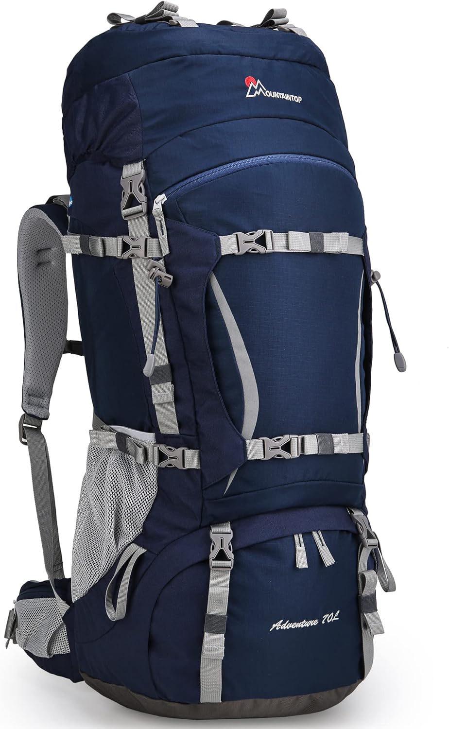 75/70L/60L Internal Frame Hiking Backpack for Backpacking, Hiking, Camping with Rain Cover