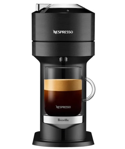 Nespresso Vertuo Next Premium Coffee and Espresso Machine by Breville with Aeroccino Milk Frother, Classic Black - PuriLite