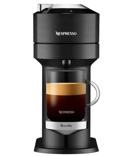 Nespresso Vertuo Next Premium Coffee and Espresso Machine by Breville with Aeroccino Milk Frother, Classic Black - PuriLite
