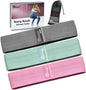 Polygon Resistance Exercise Bands for Legs, Butt & Hips | Fabric Non-Slip Squat Bands, Thick Fitness Loops for Men & Women | Full Workout Guide Included (Set of 3) - PuriLite