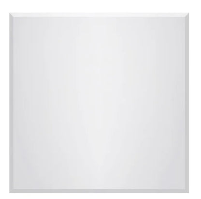 Appollo Summer Modern 61 cm (24 in.) Square Frameless Beveled Mirror