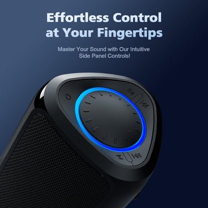 BLUEDEE Computer Speakers for Desktop – 20W HiFi Stereo PC Soundbar with Bluetooth 5.3, AUX-In, Deep Bass, Portable Rechargeable Gaming Speakers - PuriLite